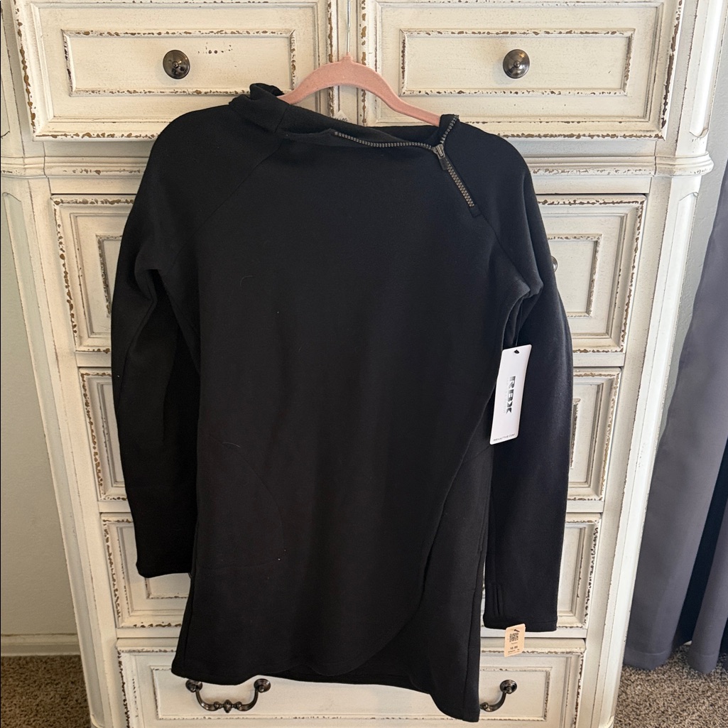 Rbx Black Women's Long Sleeve Pullover Hoodie